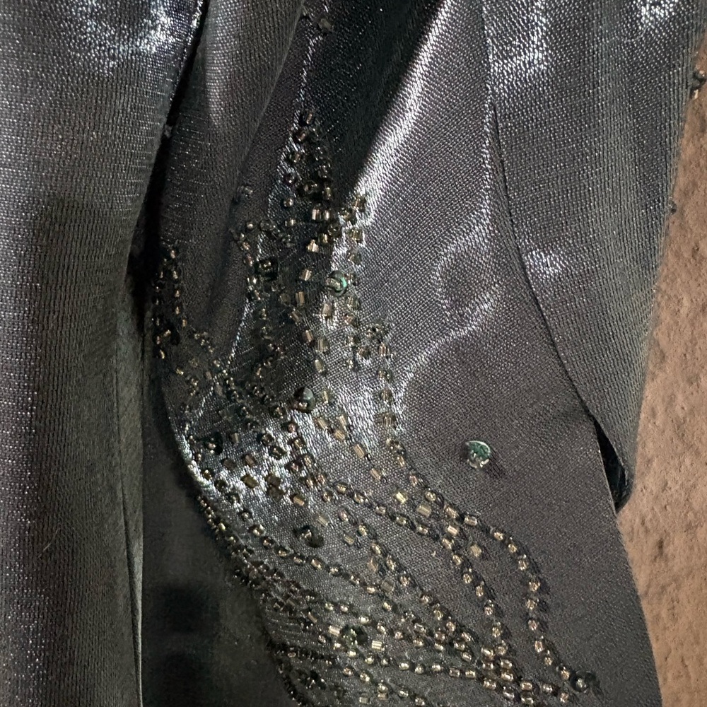 Alex Evenings Shimmering Teal Ensemble - Picture 5 of 13